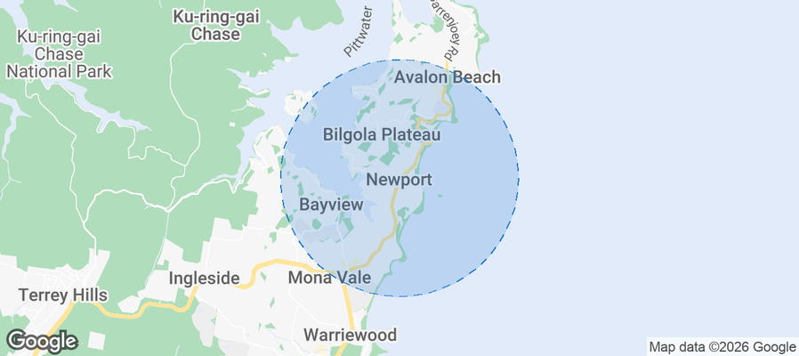 Newport Airbnb map